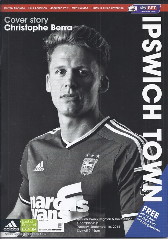 Ipswich Town FC v Brighton & Hove Albion FC